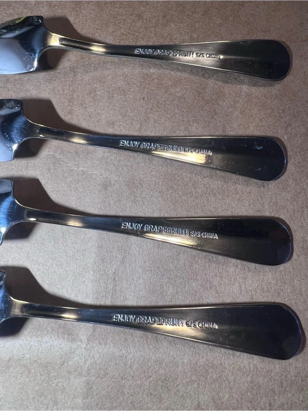 Vintage Grapefruit Spoons - Set of 4
